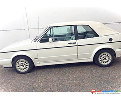 Volkwagen Golf Gti Karman Cabrio Gti 1989